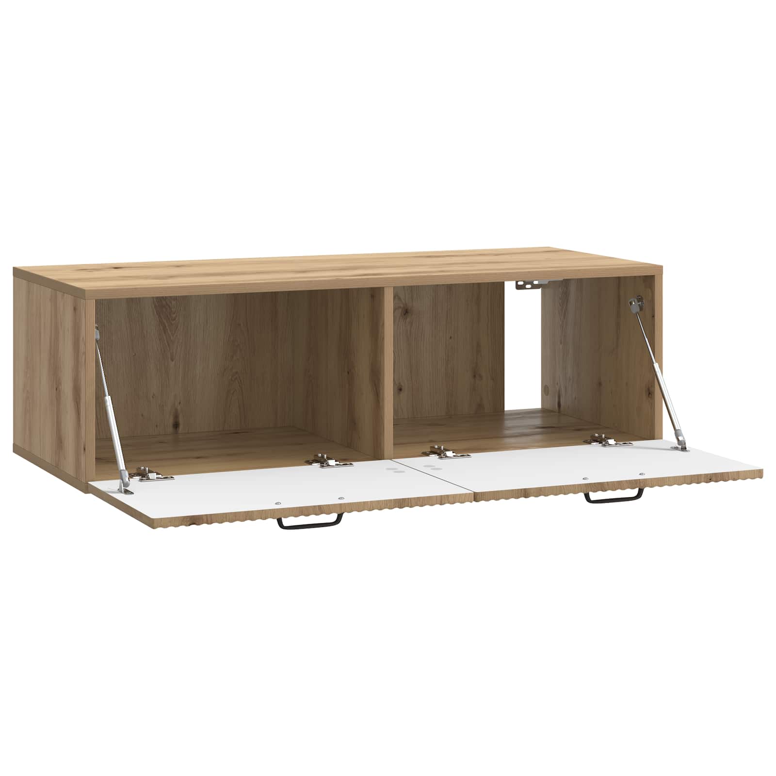 vidaXL Wall-Mounted TV Cabinet 98 x 41 x 30 cm Artisan Oak 5