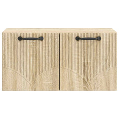vidaXL Wall-Mounted TV Cabinet Sonoma Oak 59.5 x 31 x 30 cm 6