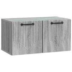 vidaXL Wall-Mounted TV Cabinet Grey Sonoma 59.5 x 31 x 30 cm 2