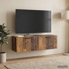 Wall-Mounted TV Cabinet 98 x 31 x 30 cm Old wood