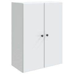 vidaXL Wall-Mounted Cabinet White 66 x 34.5 x 90 cm Engineered Wood 2