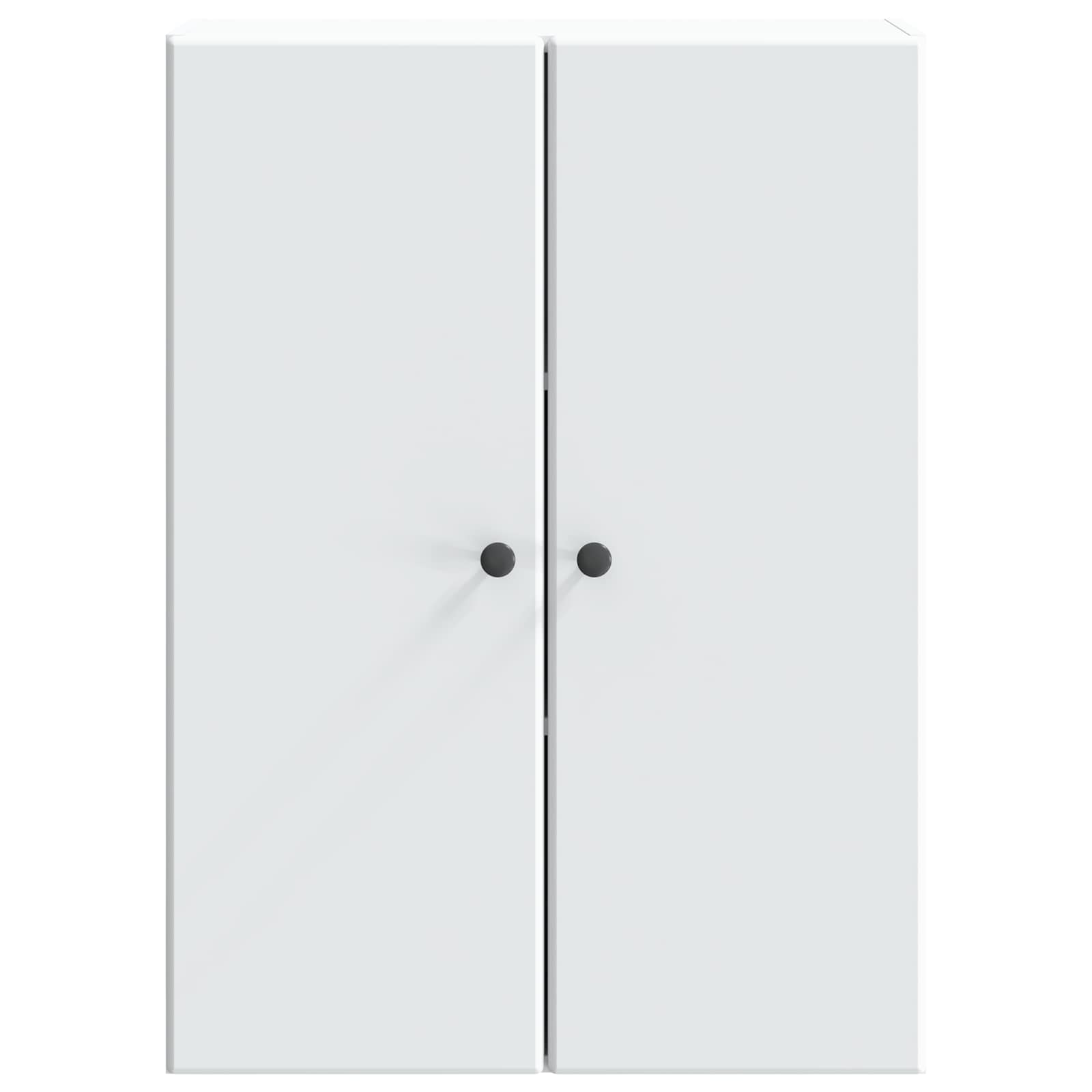 vidaXL Wall-Mounted Cabinet White 66 x 34.5 x 90 cm Engineered Wood 4