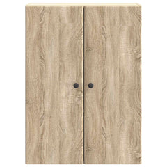 vidaXL Wall-Mounted Cabinet 66 x 34.5 x 90 cm Engineered Wood 4