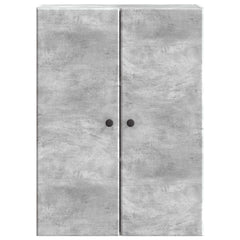 vidaXL Wall-Mounted Cabinet 66 x 34.5 x 90 cm Engineered Wood 4