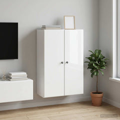 vidaXL Wall-Mounted Cabinet 66 x 34.5 x 90 cm Engineered Wood 1