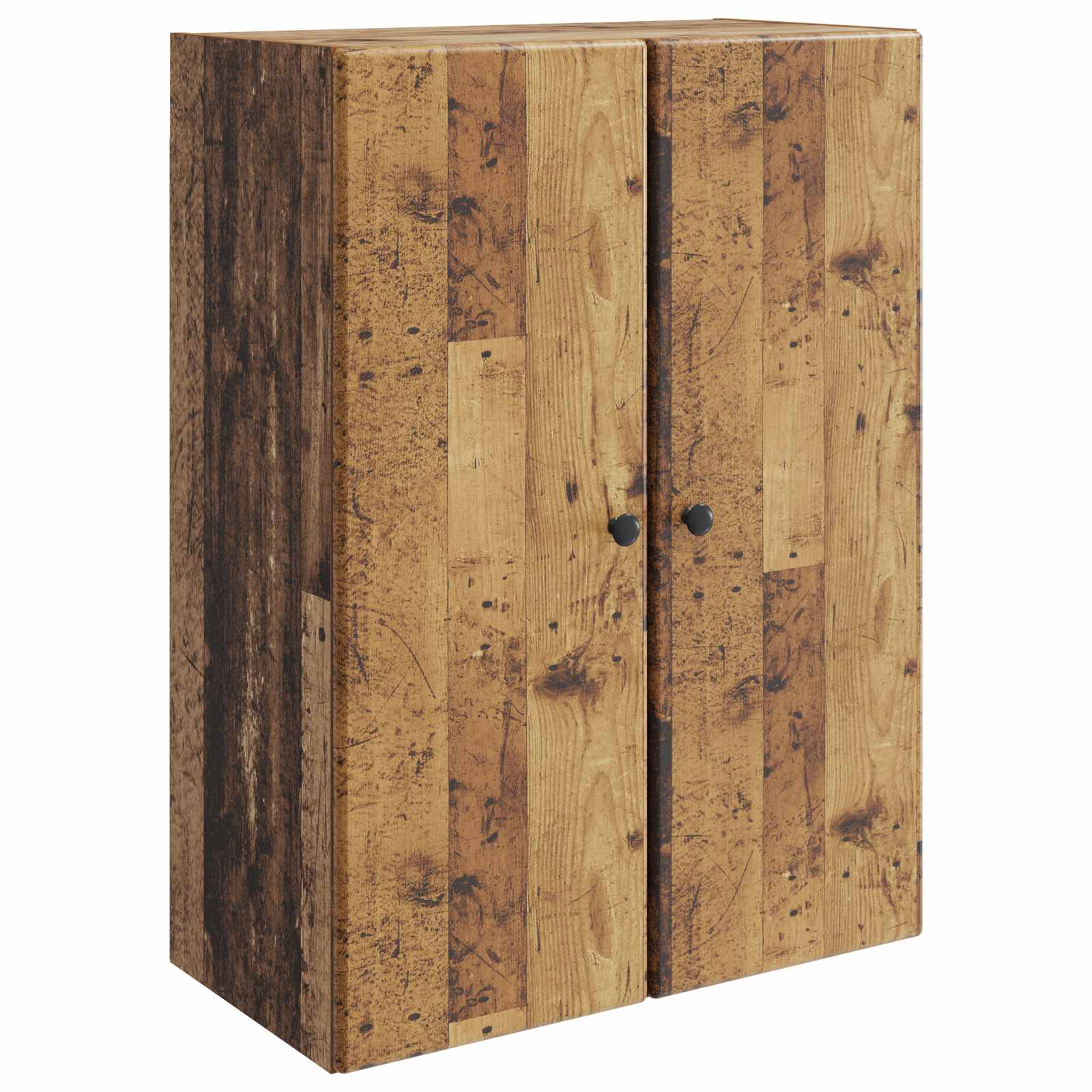 vidaXL Wall-Mounted Cabinet 66 x 34.5 x 90 cm Engineered Wood Old Wood 2
