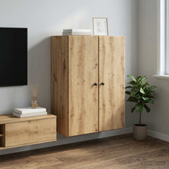 vidaXL Wall-Mounted Cabinet 66 x 34.5 x 90 cm Engineered Wood 1