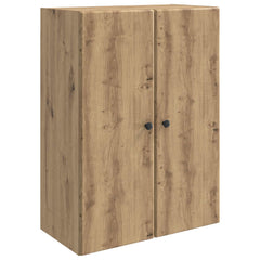 vidaXL Wall-Mounted Cabinet 66 x 34.5 x 90 cm Engineered Wood 2