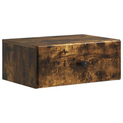 vidaXL Wall-Mounted Bedside Cabinet 2 pcs Smoked Oak 49 x 34.5 x 20 cm 5