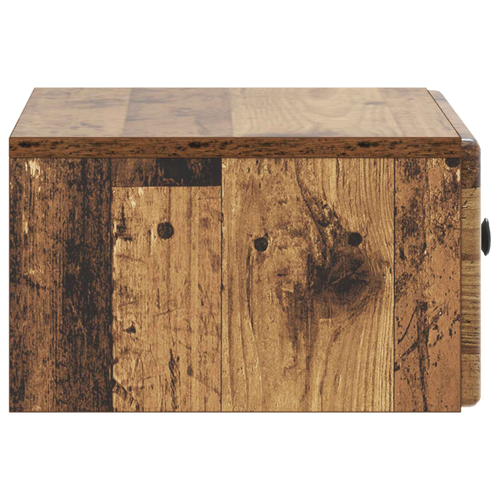 vidaXL Wall-Mounted Bedside Cabinet Old Wood 49 x 34.5 x 20 cm 6