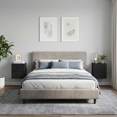 vidaXL Wall-Mounted Bedside Cabinet 34.5 x 33 x 40 cm