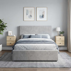 vidaXL Wall-Mounted Bedside Cabinet 34.5 x 33 x 40 cm