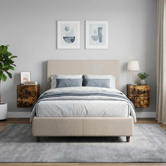 vidaXL Wall-Mounted Bedside Cabinet 34.5 x 33 x 40 cm