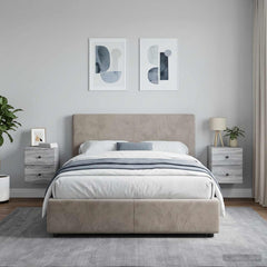 vidaXL Wall-Mounted Bedside Cabinet 34.5 x 33 x 40 cm