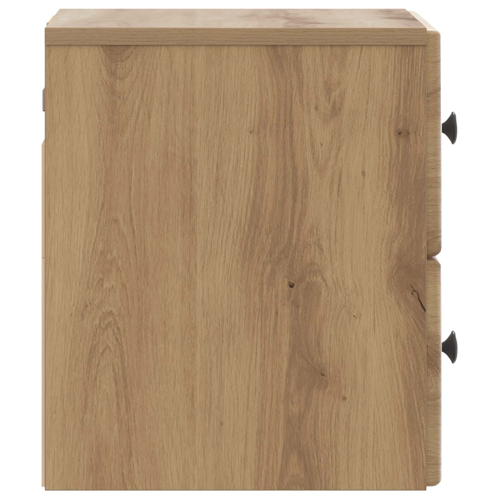 vidaXL Wall-Mounted Bedside Cabinet Artisan Oak 34.5 x 33 x 40 cm 6