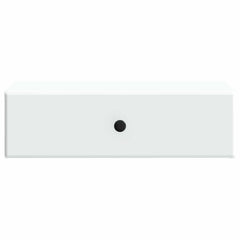 vidaXL Wall-Mounted Side Table White 59 x 34.5 x 17 cm Engineered Wood 5