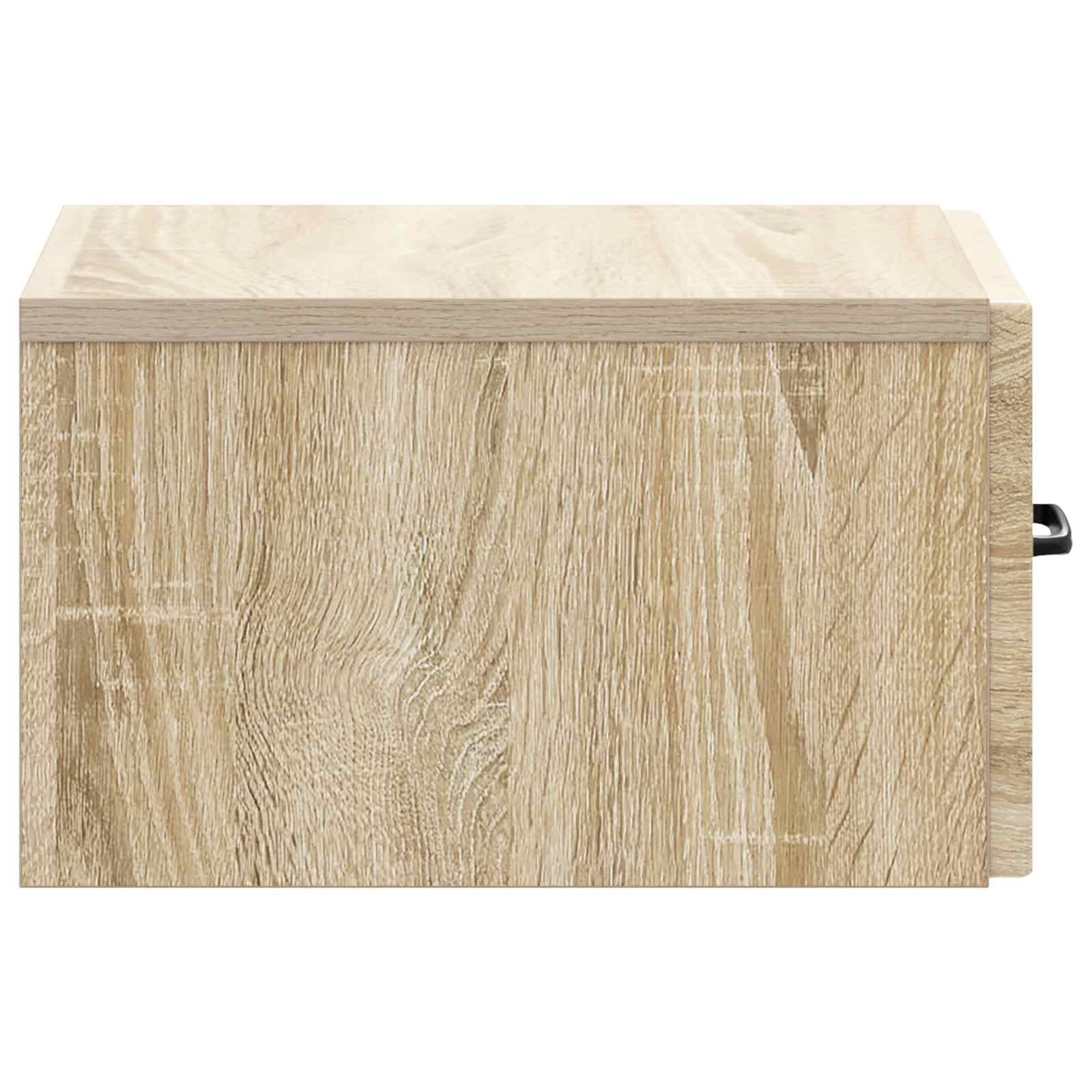 vidaXL Wall-Mounted Side Table Sonoma Oak 59 x 34.5 x 17 cm 6