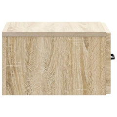 vidaXL Wall-Mounted Side Table Sonoma Oak 59 x 34.5 x 17 cm 6