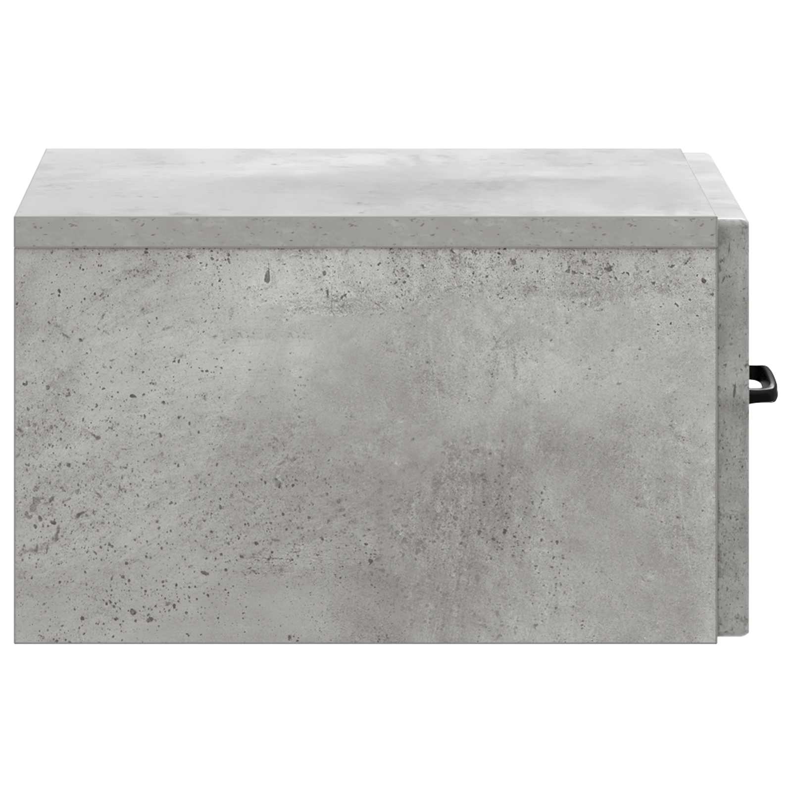 vidaXL Wall-Mounted Side Table Concrete Grey 59 x 34.5 x 17 cm 6