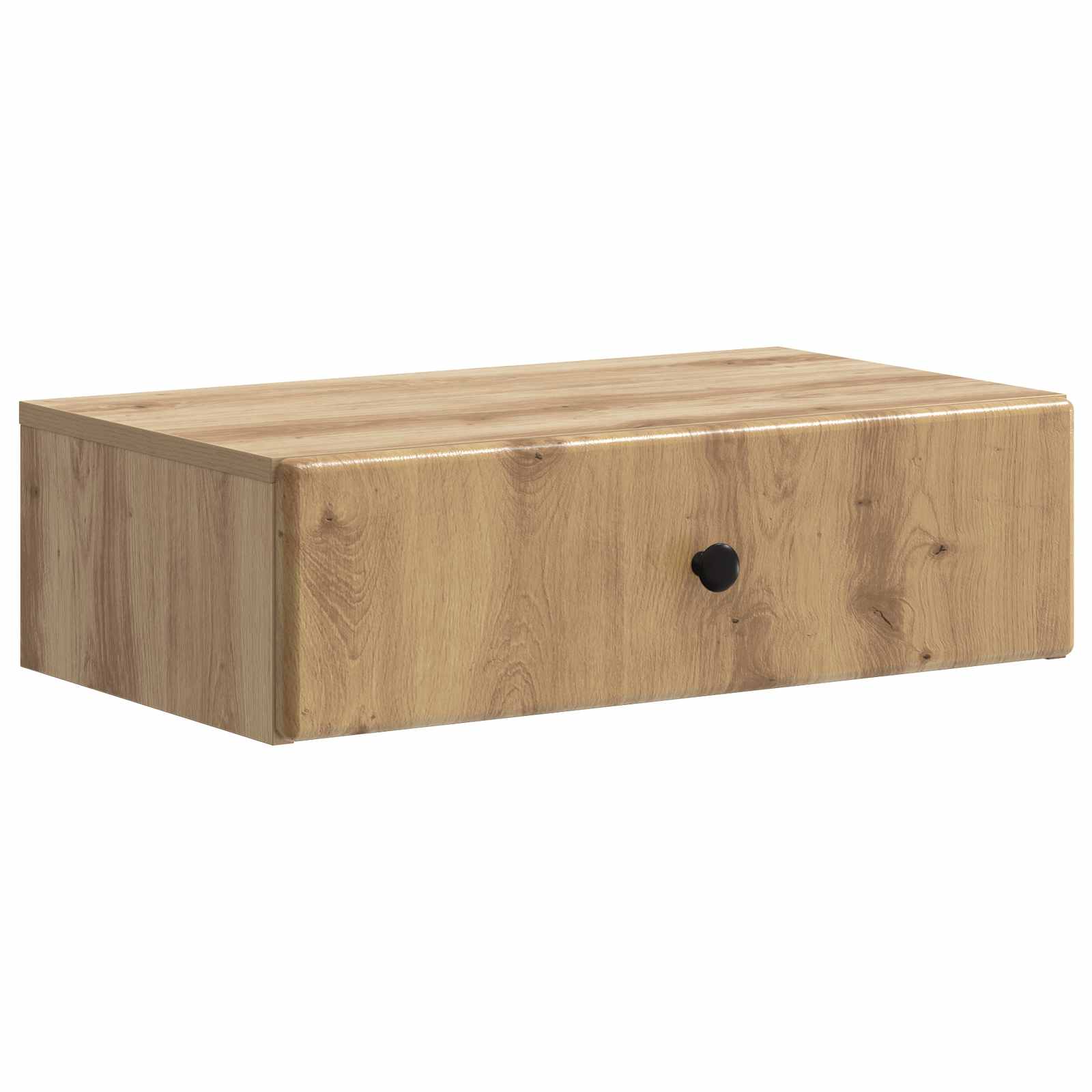 vidaXL Wall-Mounted Side Table 59 x 34.5 x 17 cm Engineered Wood 2