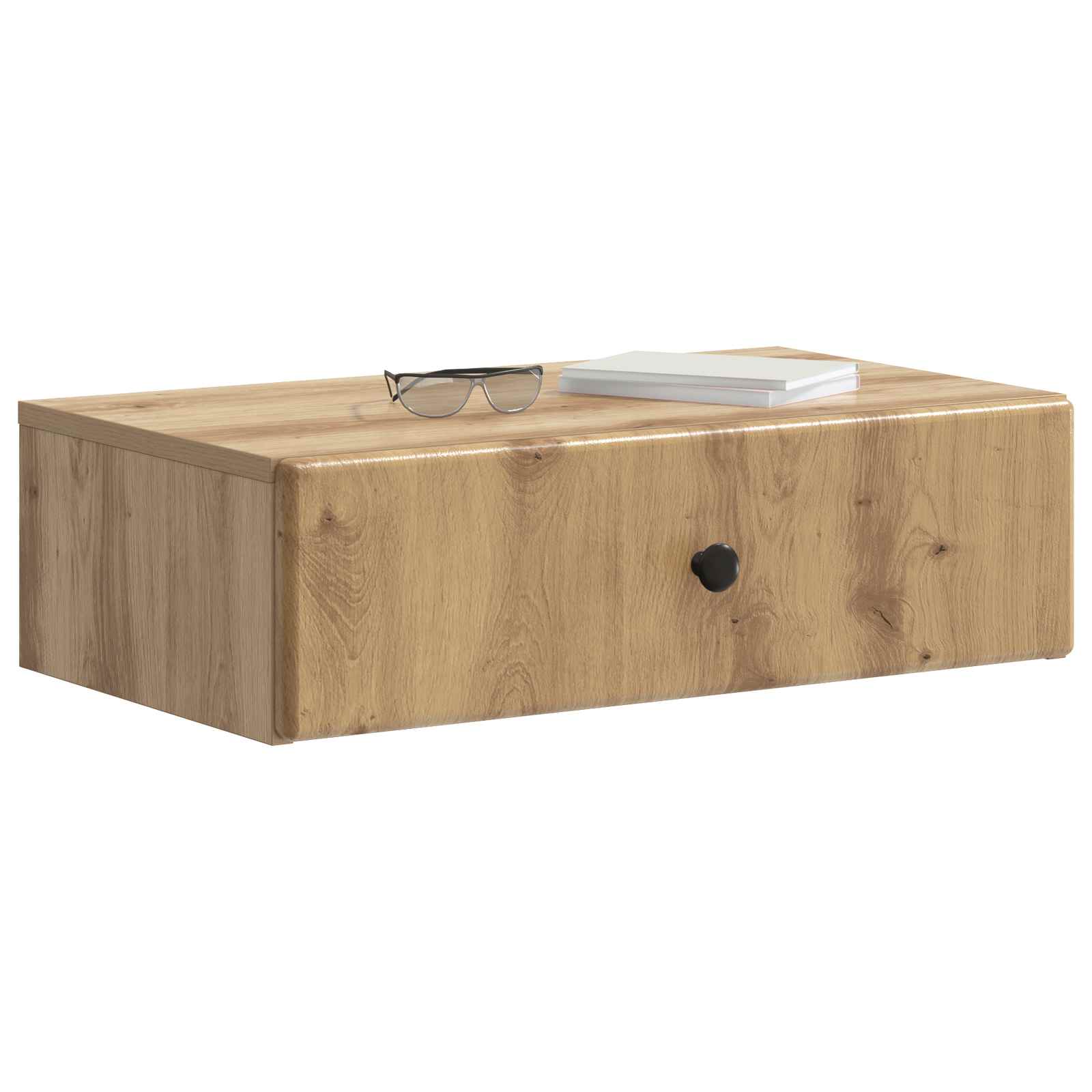 vidaXL Wall-Mounted Side Table 59 x 34.5 x 17 cm Engineered Wood 3