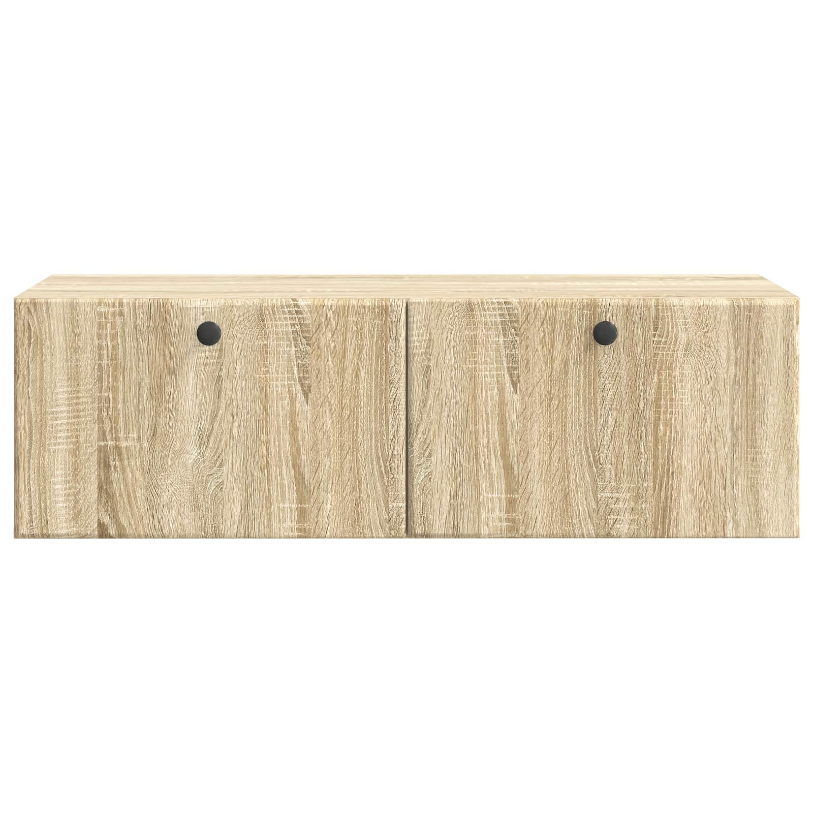 vidaXL Wall-Mounted TV Cabinet 98 x 41 x 30 cm Sonoma Oak 6