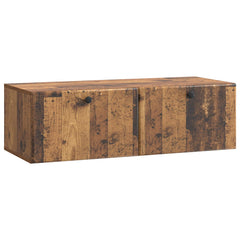 vidaXL Wall-Mounted TV Cabinet 98 x 41 x 30 cm Old Wood 2