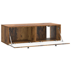 vidaXL Wall-Mounted TV Cabinet 98 x 41 x 30 cm Old Wood 5