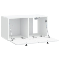 vidaXL Wall-Mounted TV Cabinet 59.5 x 31 x 30 cm White Engineered Wood 5