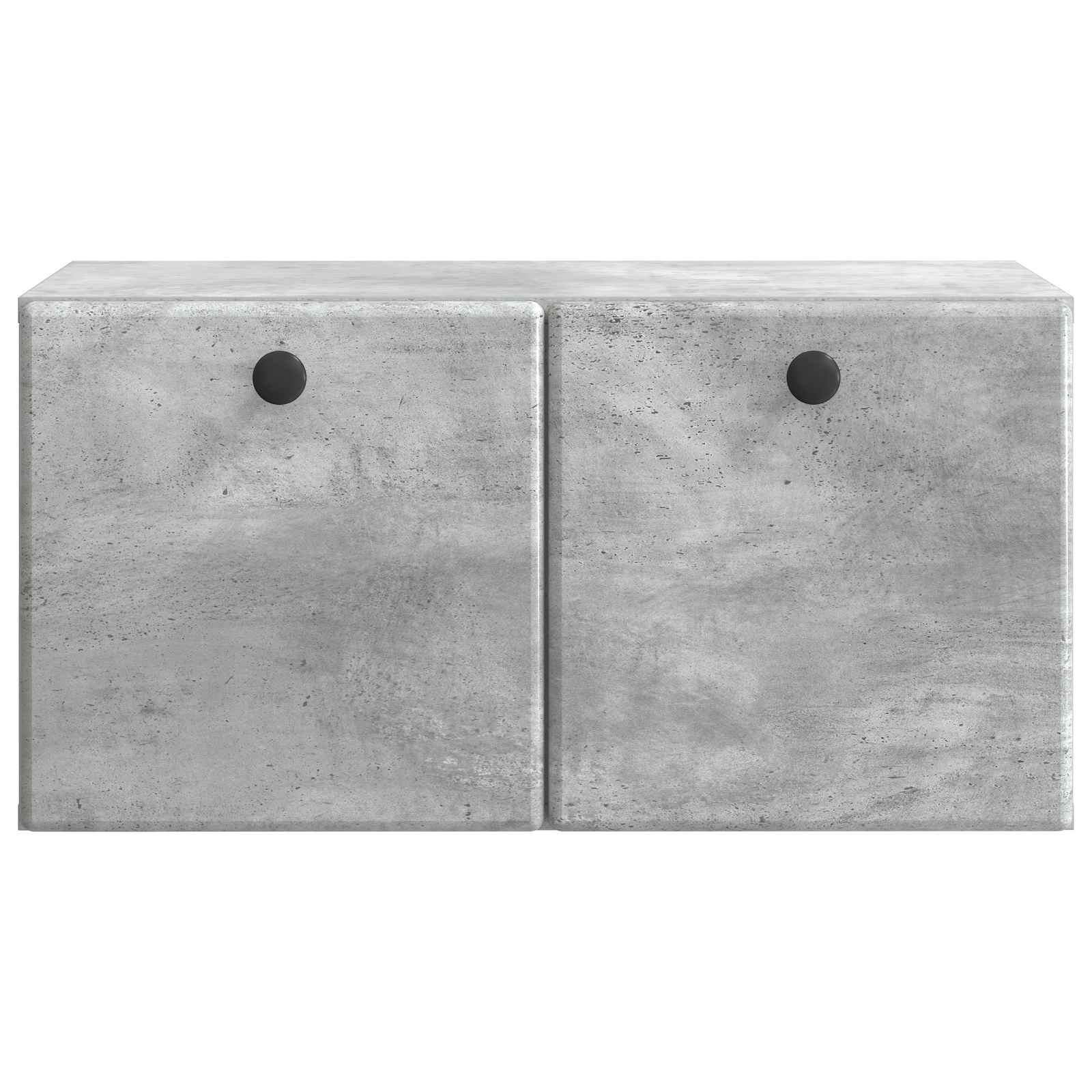 vidaXL Wall-Mounted TV Cabinet 59.5 x 31 x 30 cm Concrete Grey 6