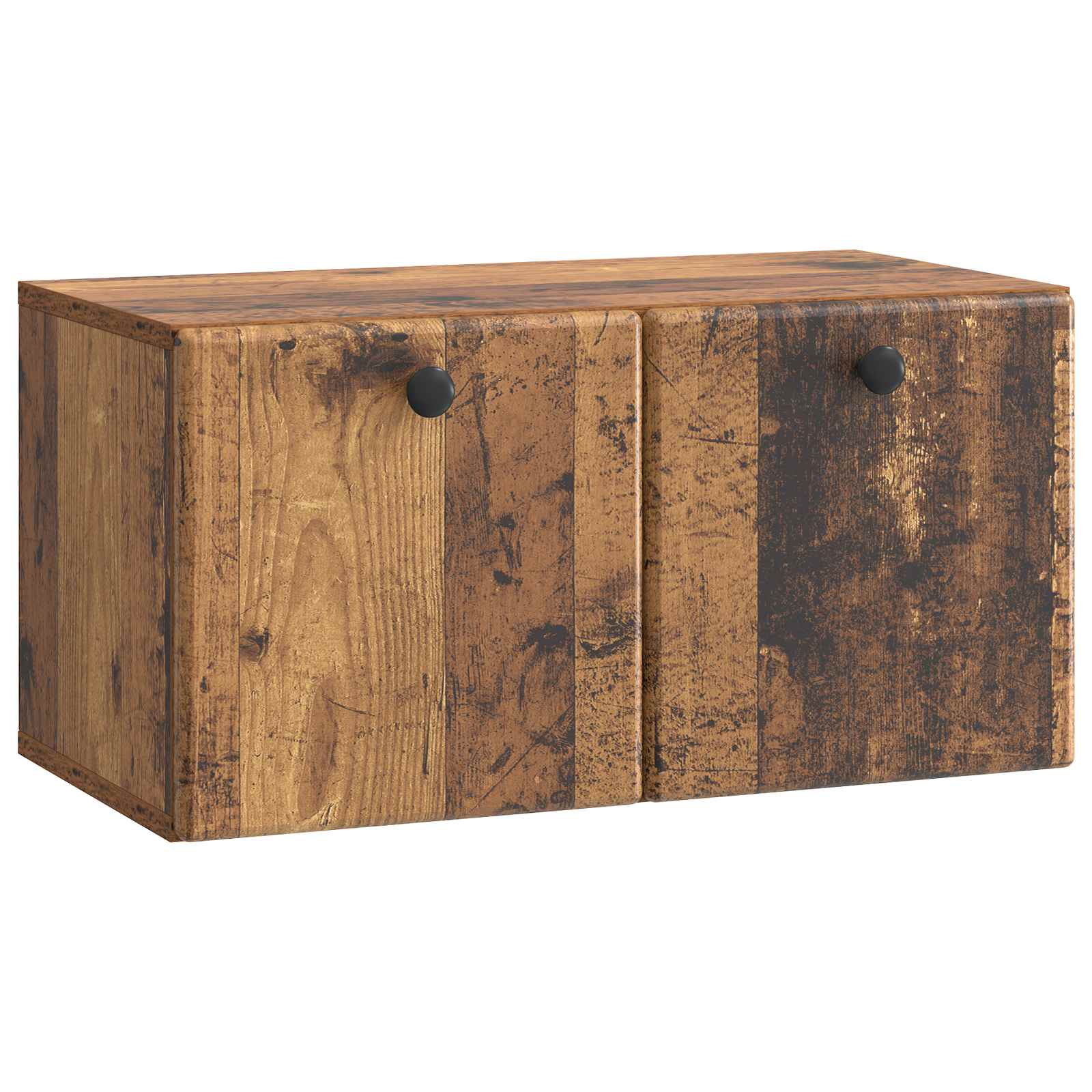 vidaXL Wall-Mounted TV Cabinet 59.5 x 31 x 30 cm Old Wood 2