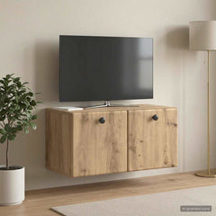 vidaXL Wall-Mounted TV Cabinet 59.5 x 31 x 30 cm Artisan Oak 1