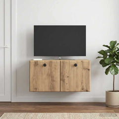 vidaXL Wall-Mounted TV Cabinet 59.5 x 31 x 30 cm Artisan Oak 4