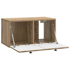 vidaXL Wall-Mounted TV Cabinet 59.5 x 31 x 30 cm Artisan Oak 5