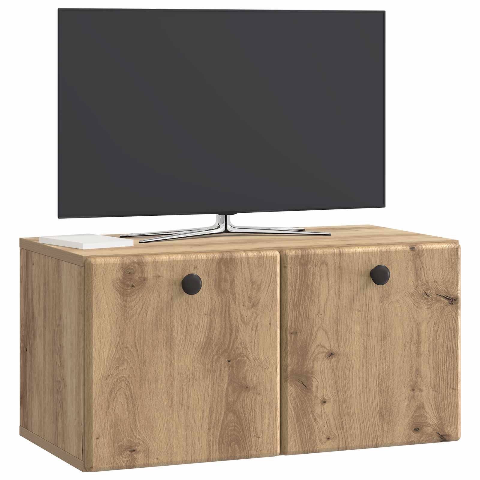 vidaXL Wall-Mounted TV Cabinet 59.5 x 31 x 30 cm Artisan Oak 3