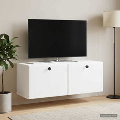 Wall-Mounted TV Cabinet 78.5 x 31 x 30 cm White