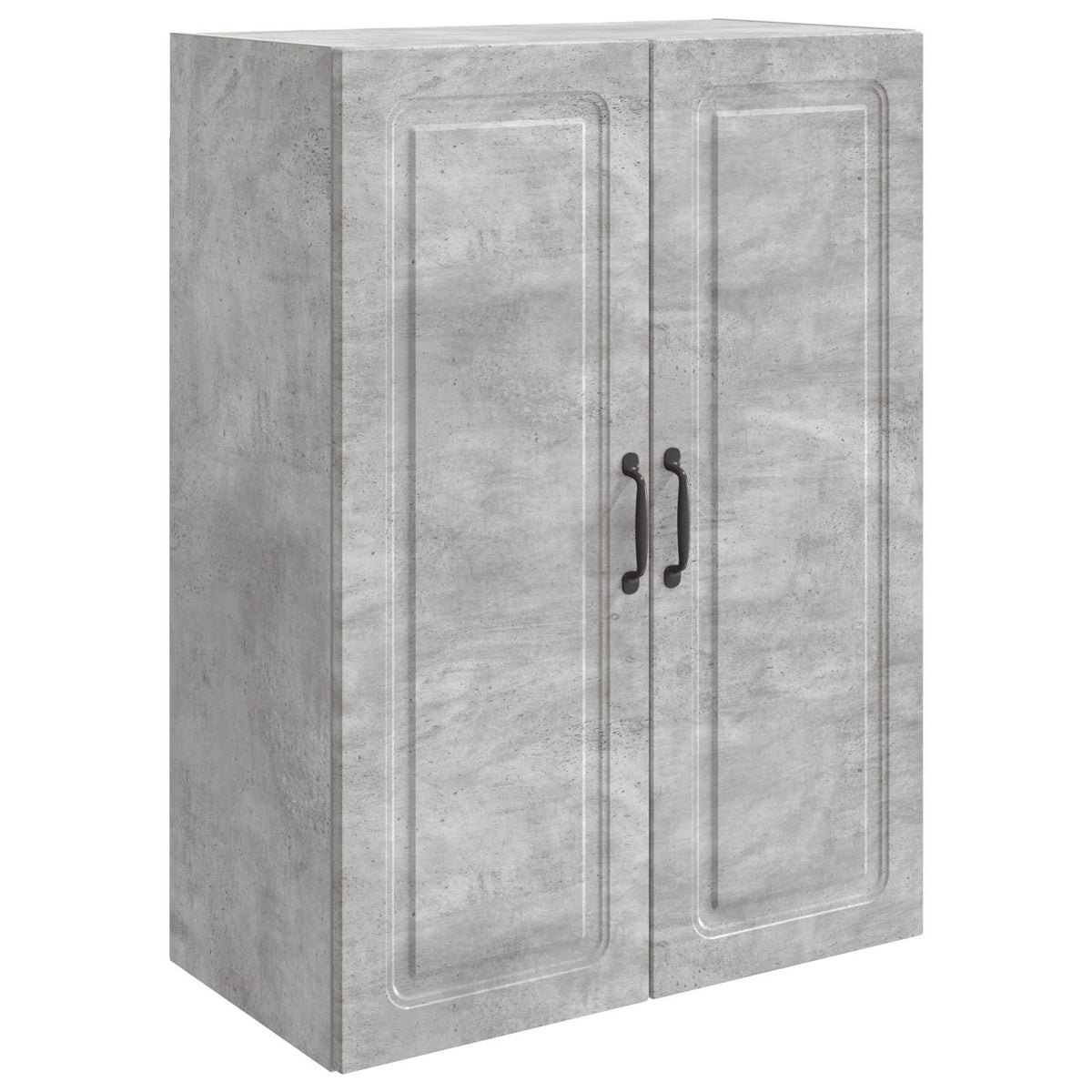 Wall-Mounted Cabinet Engineered Wood Depth 34.5 cm Concrete grey