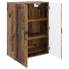 vidaXL Wall-Mounted Cabinet 66 x 34.5 x 90 cm Engineered Wood Old Wood 3