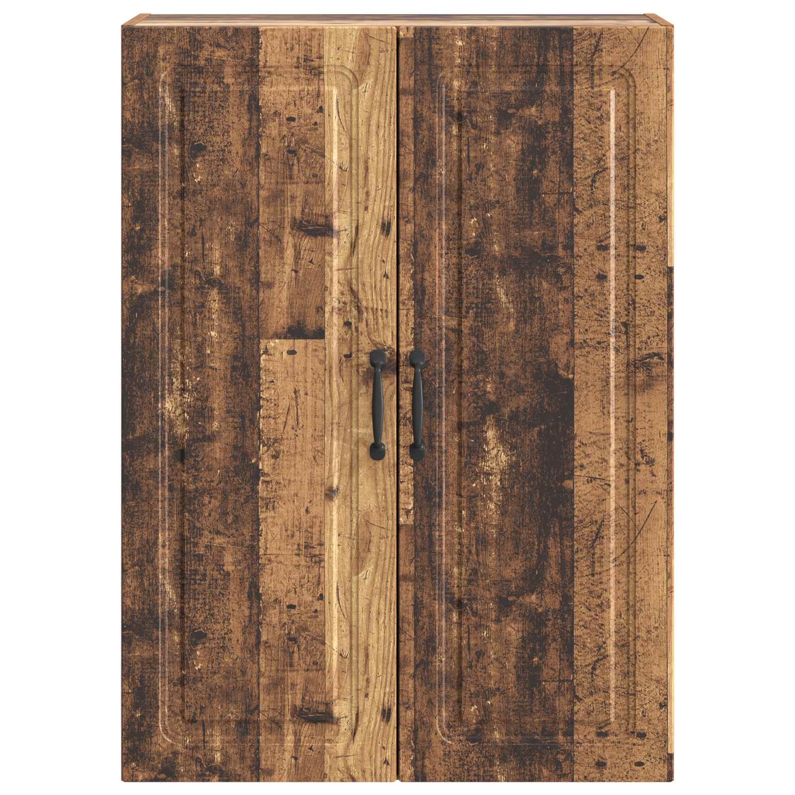 vidaXL Wall-Mounted Cabinet 66 x 34.5 x 90 cm Engineered Wood Old Wood 4