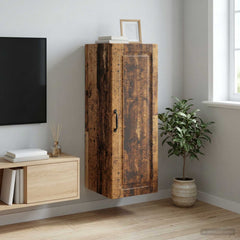 vidaXL Wall-Mounted Cabinet Engineered Wood Depth 34.5 cm