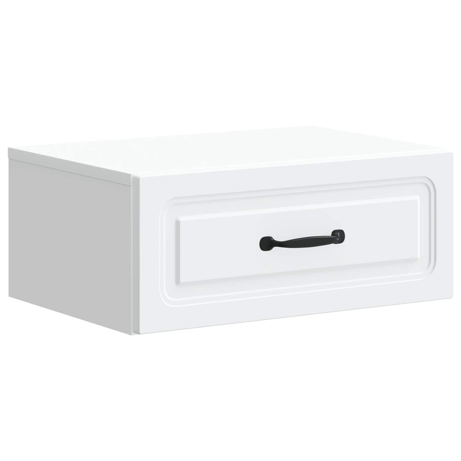 vidaXL Wall-Mounted Bedside Cabinet 2 pcs White 49 x 34.5 x 20 cm 5