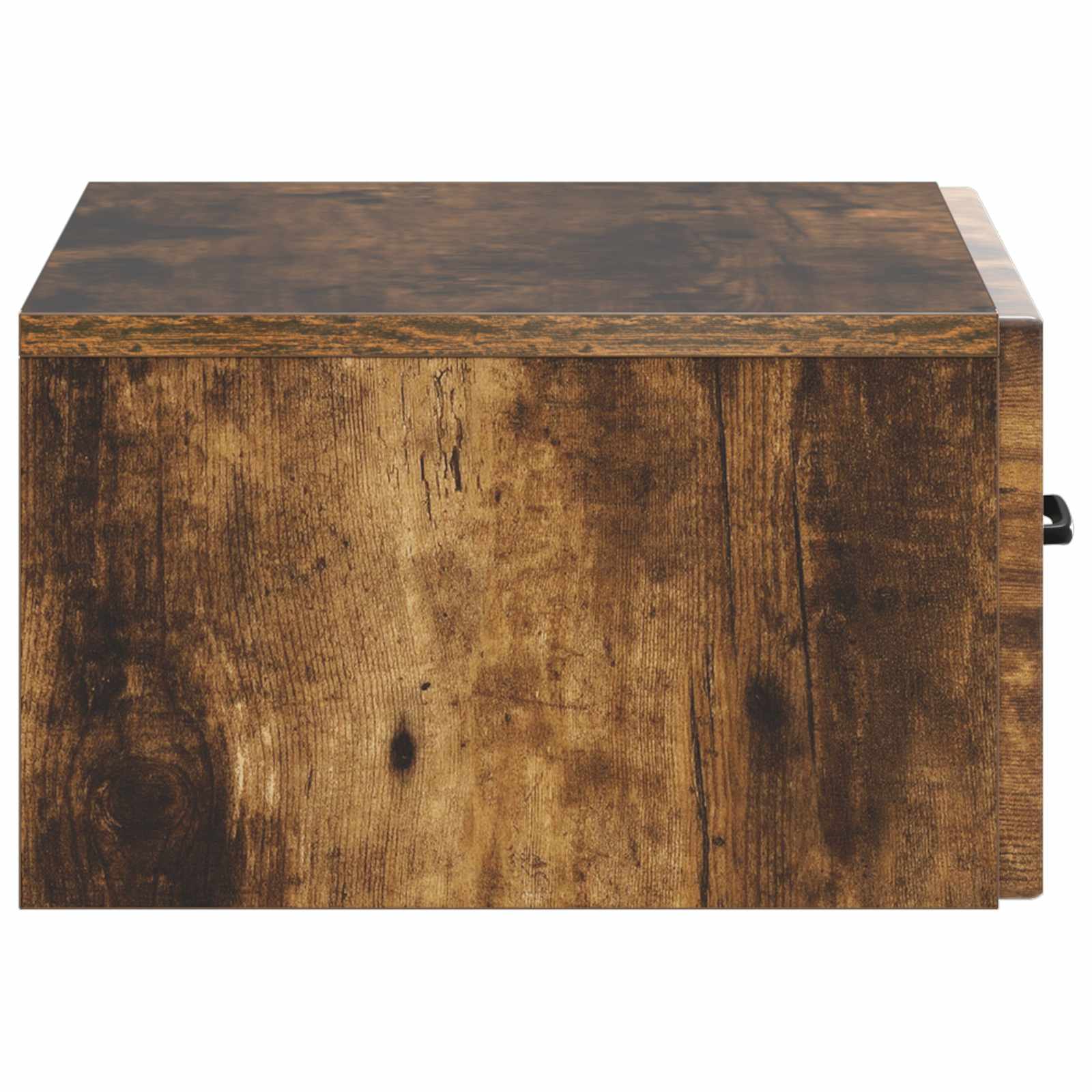 vidaXL Wall-Mounted Bedside Cabinet Smoked Oak 49 x 34.5 x 20 cm 6