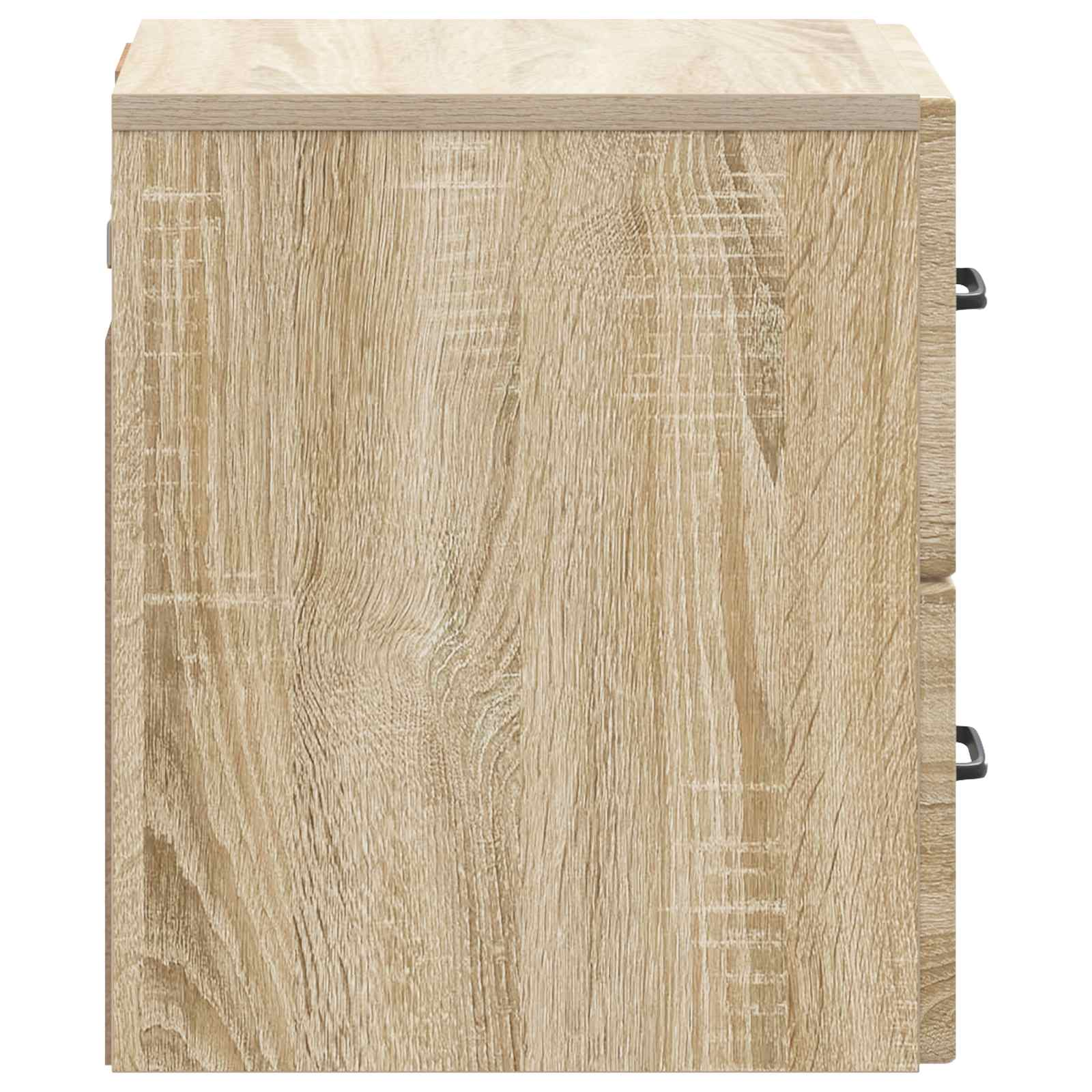 vidaXL Wall-Mounted Bedside Cabinet Sonoma Oak 34.5 x 33 x 40 cm 6