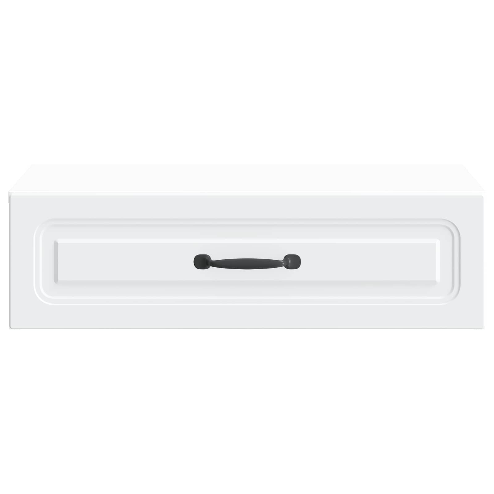 vidaXL Wall-Mounted Side Table White 59 x 34.5 x 17 cm Engineered Wood 5