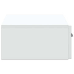 vidaXL Wall-Mounted Side Table White 59 x 34.5 x 17 cm Engineered Wood 6