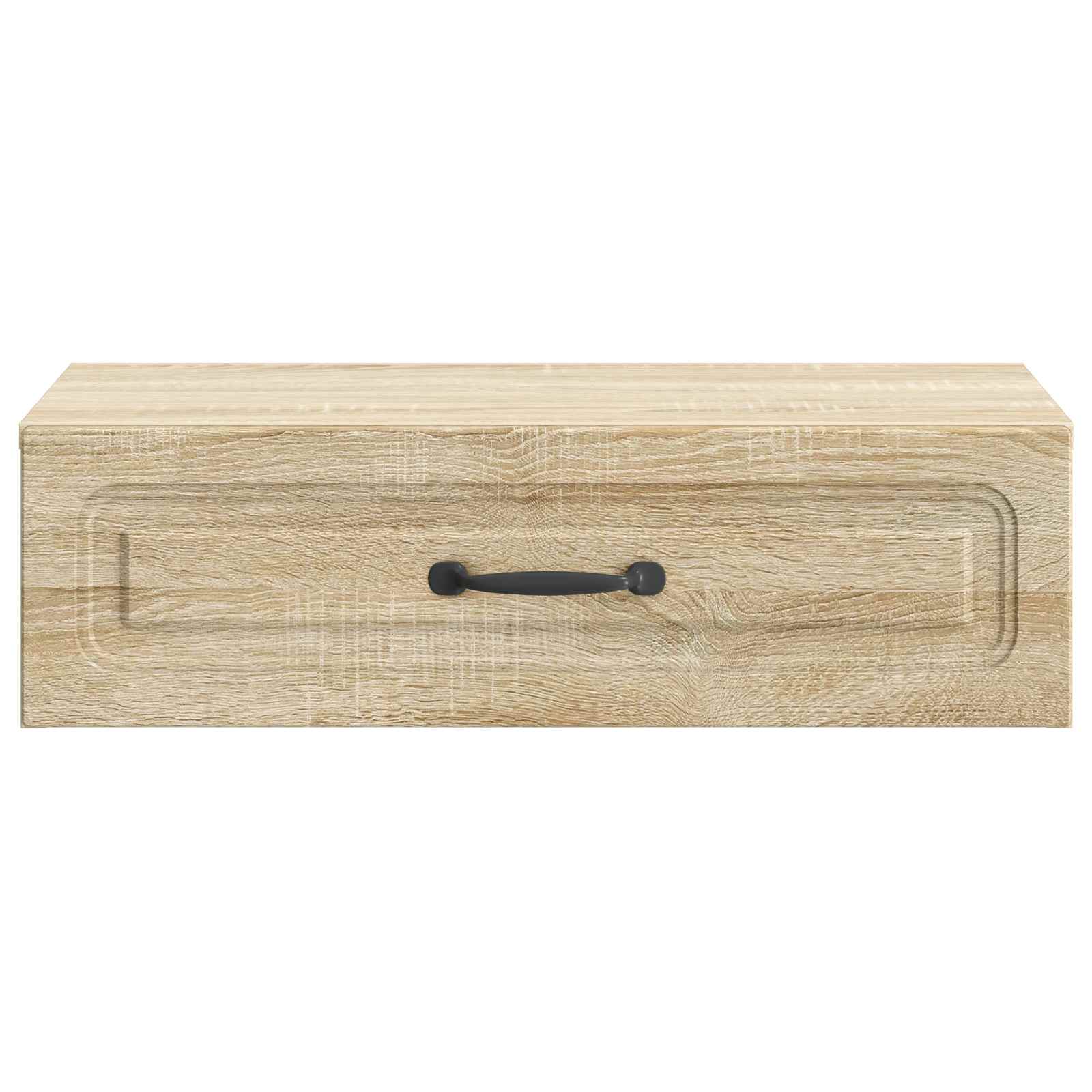 vidaXL Wall-Mounted Side Table Sonoma Oak 59 x 34.5 x 17 cm 5