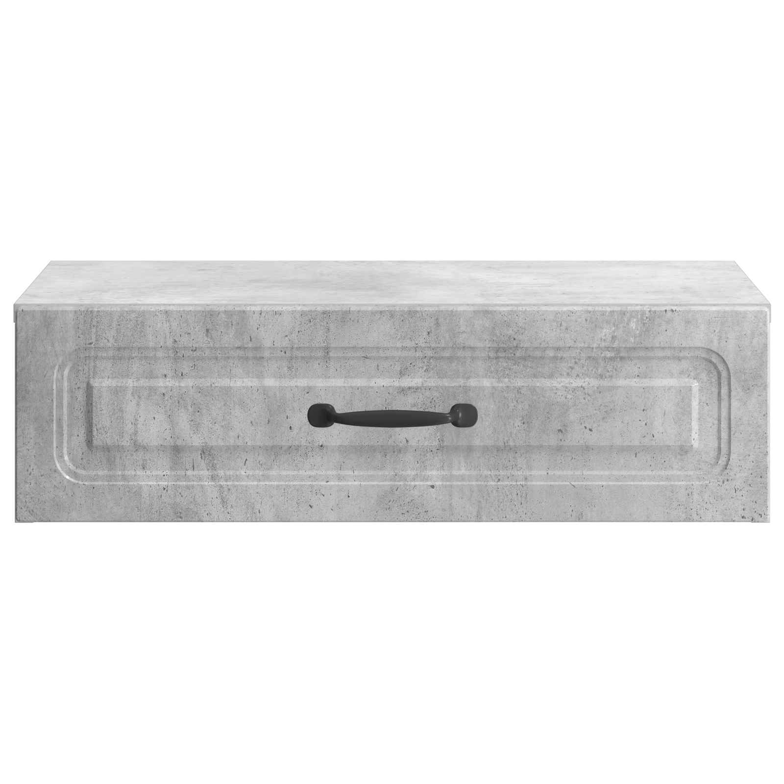 vidaXL Wall-Mounted Side Table Concrete Grey 59 x 34.5 x 17 cm 5