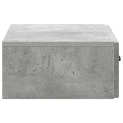 vidaXL Wall-Mounted Side Table Concrete Grey 59 x 34.5 x 17 cm 6