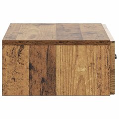 vidaXL Wall-Mounted Side Table Wall-mounted Old Wood 59 x 34.5 x 17 cm 6