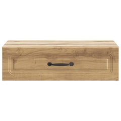 vidaXL Wall-Mounted Side Table 59 x 34.5 x 17 cm Engineered Wood 5